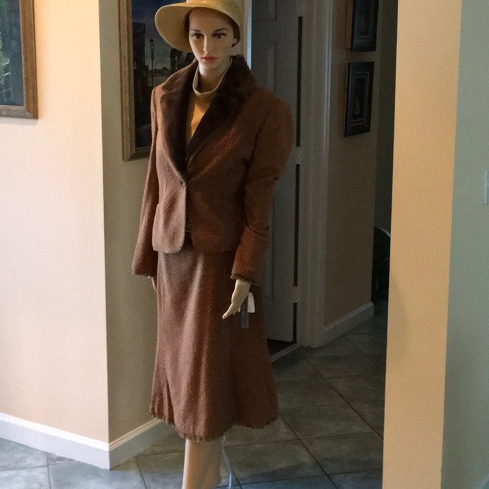 Tweed suit